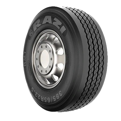 لاستیک رازی/RAZI سایز 385/65R22.5 گل RM1 تریلی درجه یک (یک جفت)