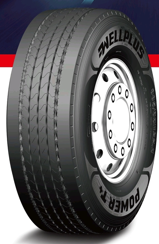 لاستیک ول‌پلاس/WELLPLUS سایز 385/65R22.5 گل POWER T فرمان (یک جفت)