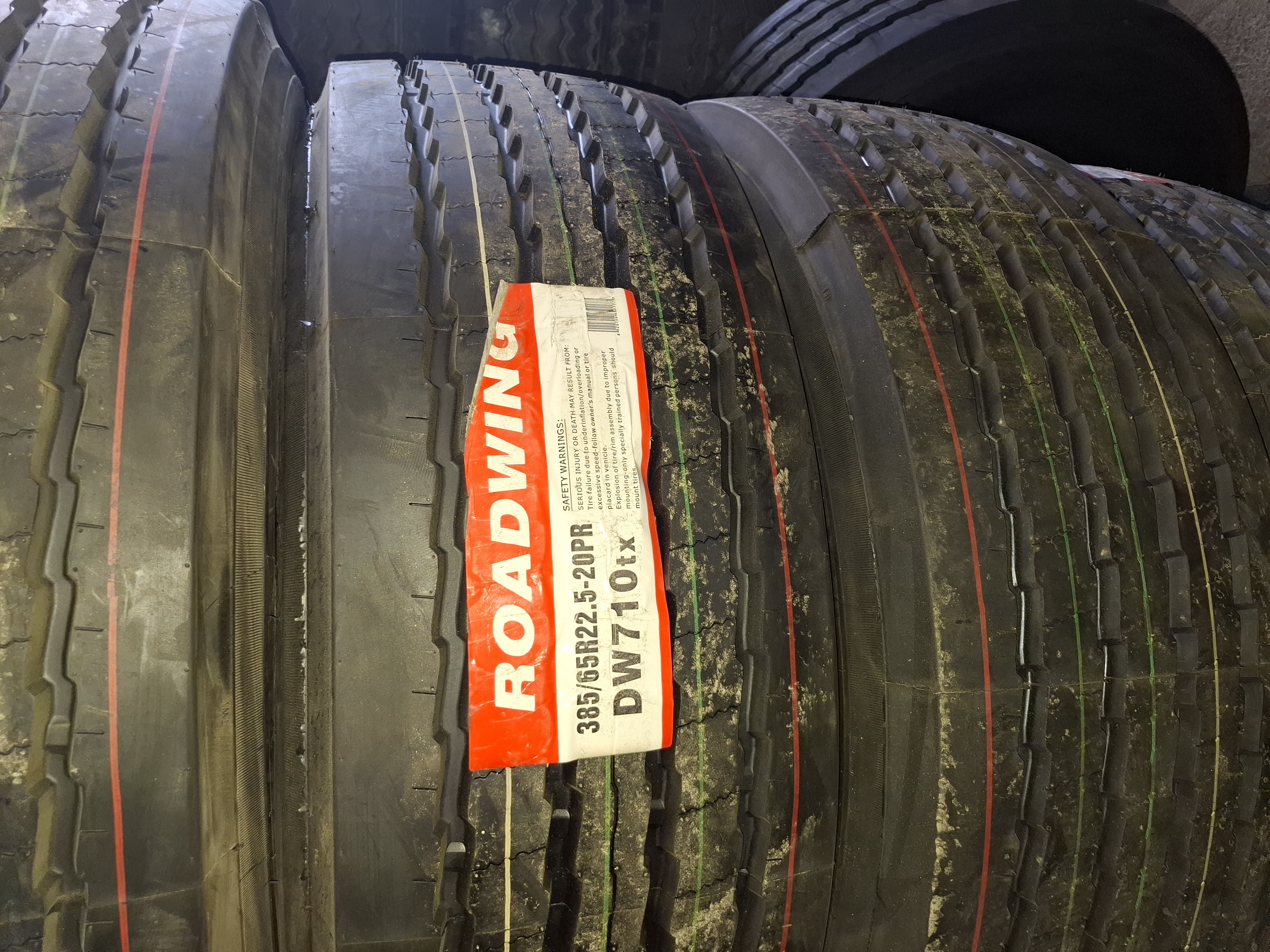 لاستیک رودوینگ/ROADWING سایز 385/65R22.5 گل تریلی 710